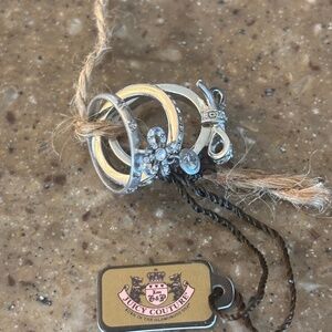 Vintage Juicy Couture Ring Set